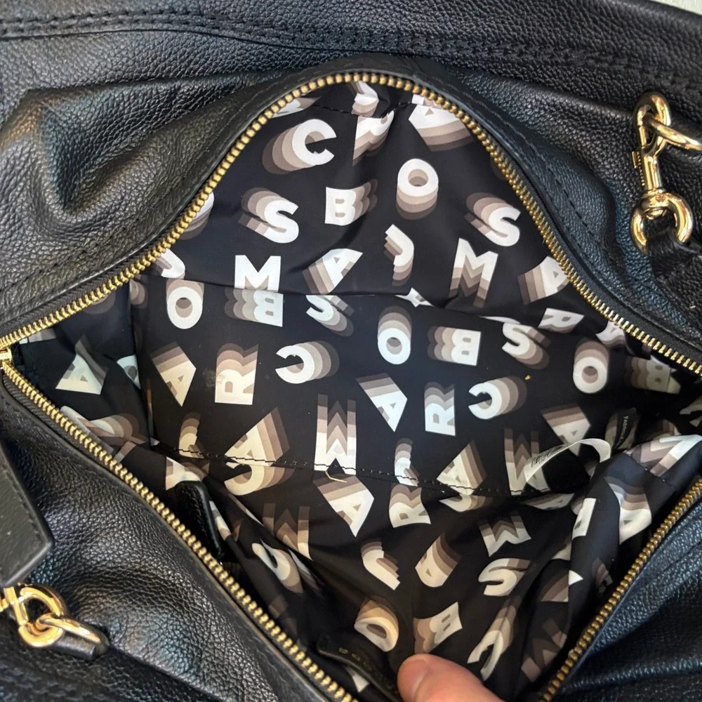 Marc Jacobs pebbled leather